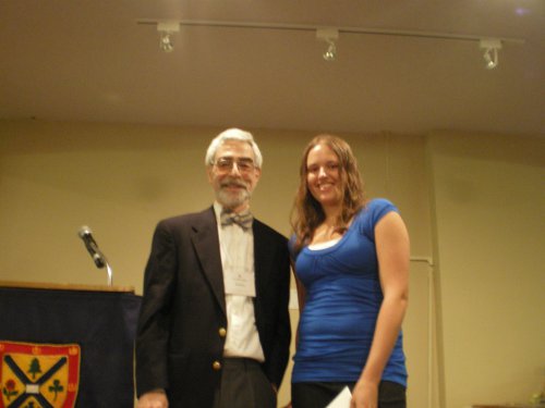 Dr. Iscoe and Alana Hawley