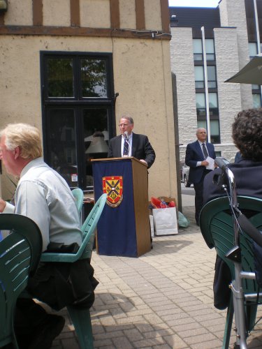 Dr. Rose at Convocation Reception 2009