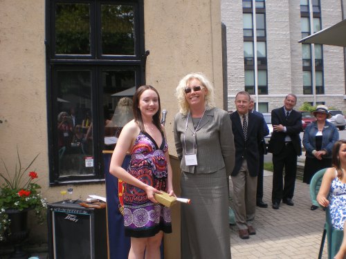 Katharine Phillips and Dr. Cathy Cahill